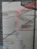 Summer kimono, komon, women's, cool Reuse ◆twkk642