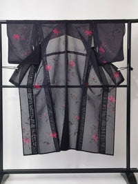 Summer kimono, komon, women's, cool  Reuse◆twkk643