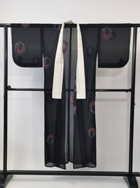 Summer kimono,  women's, cool  Reuse◆twk649