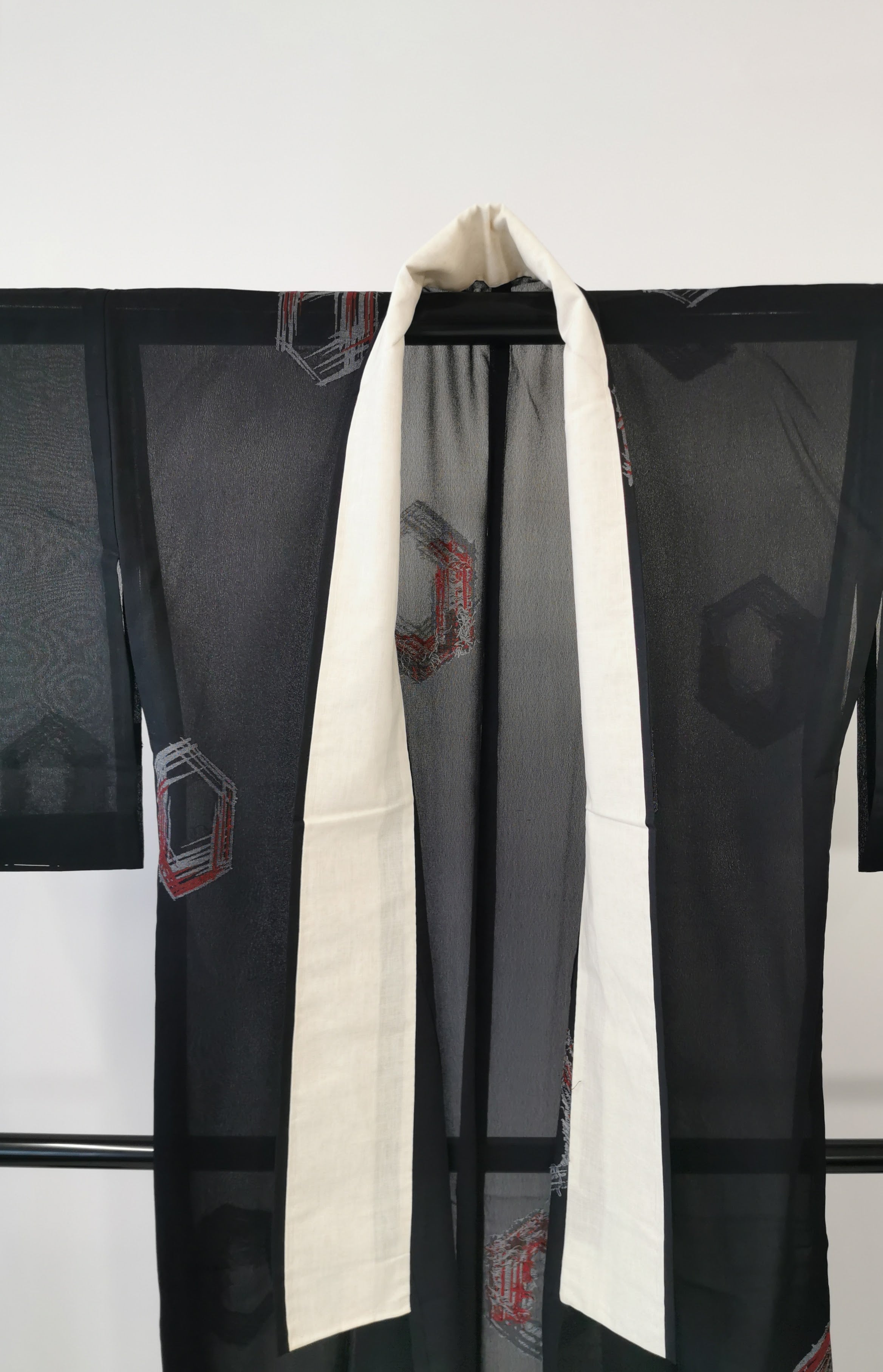 Summer kimono,  women's, cool  Reuse◆twk649