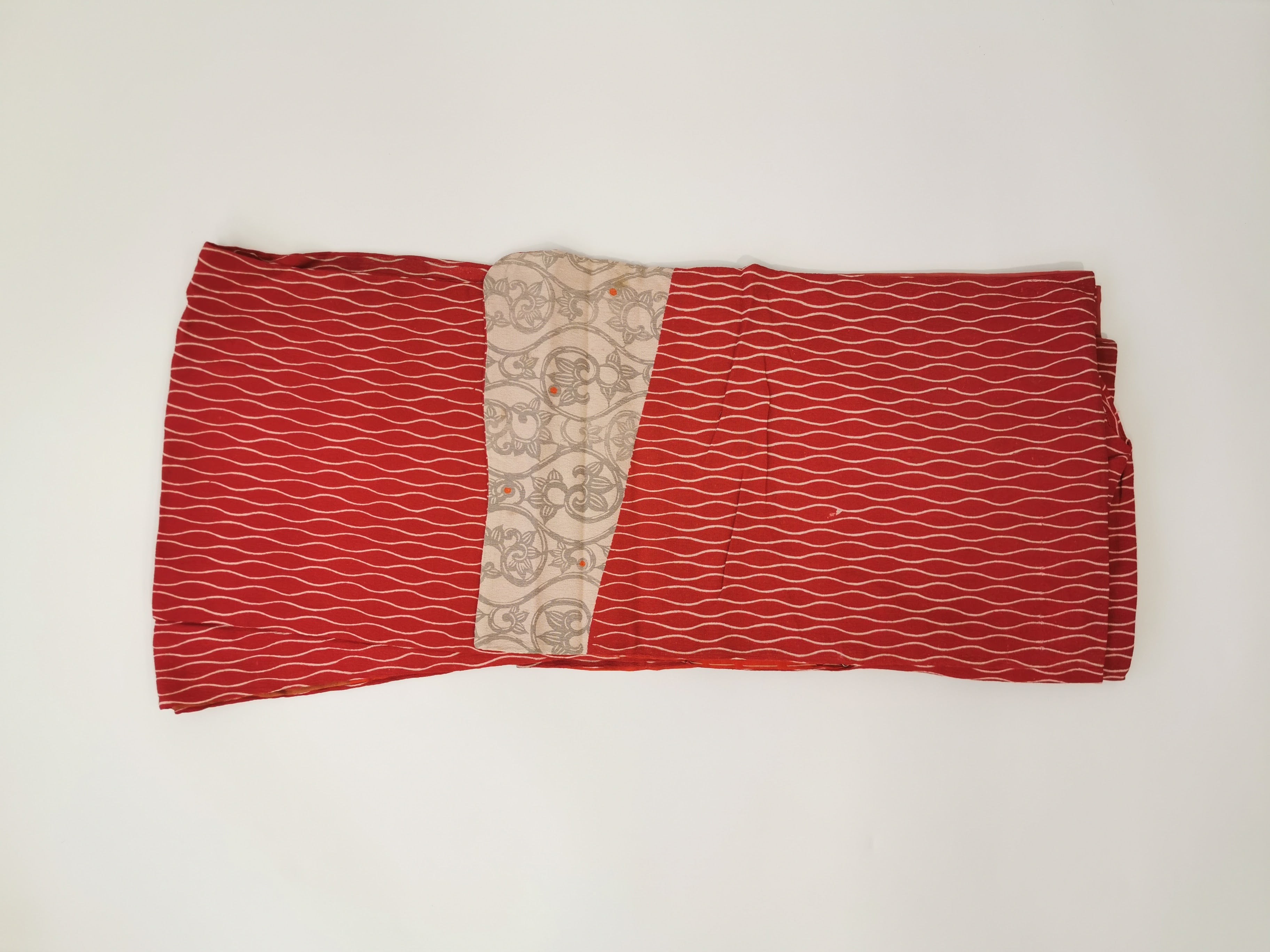 5-piece set of women's used kimonos in warm colors♪◆twk652