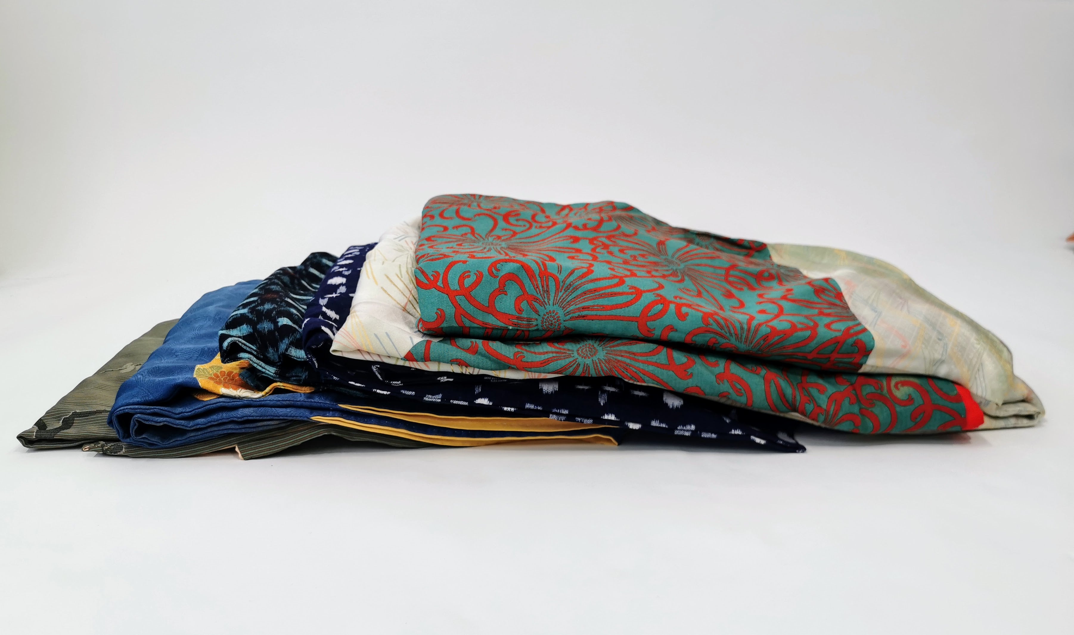 5-piece set of used women's kimonos ♪◆twk655