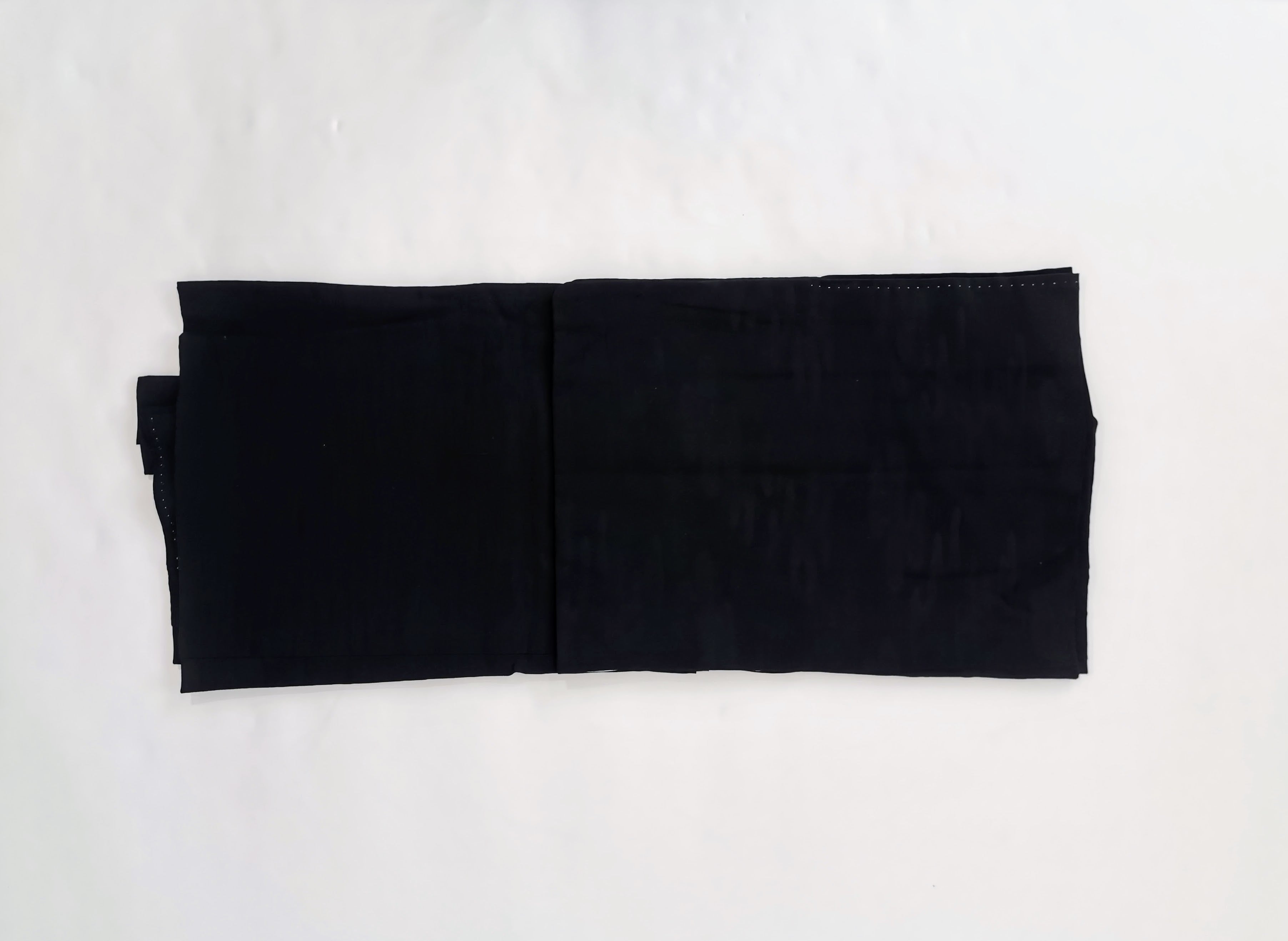 10 black haori jackets, sold as a set, recycled jackets ◆twh658