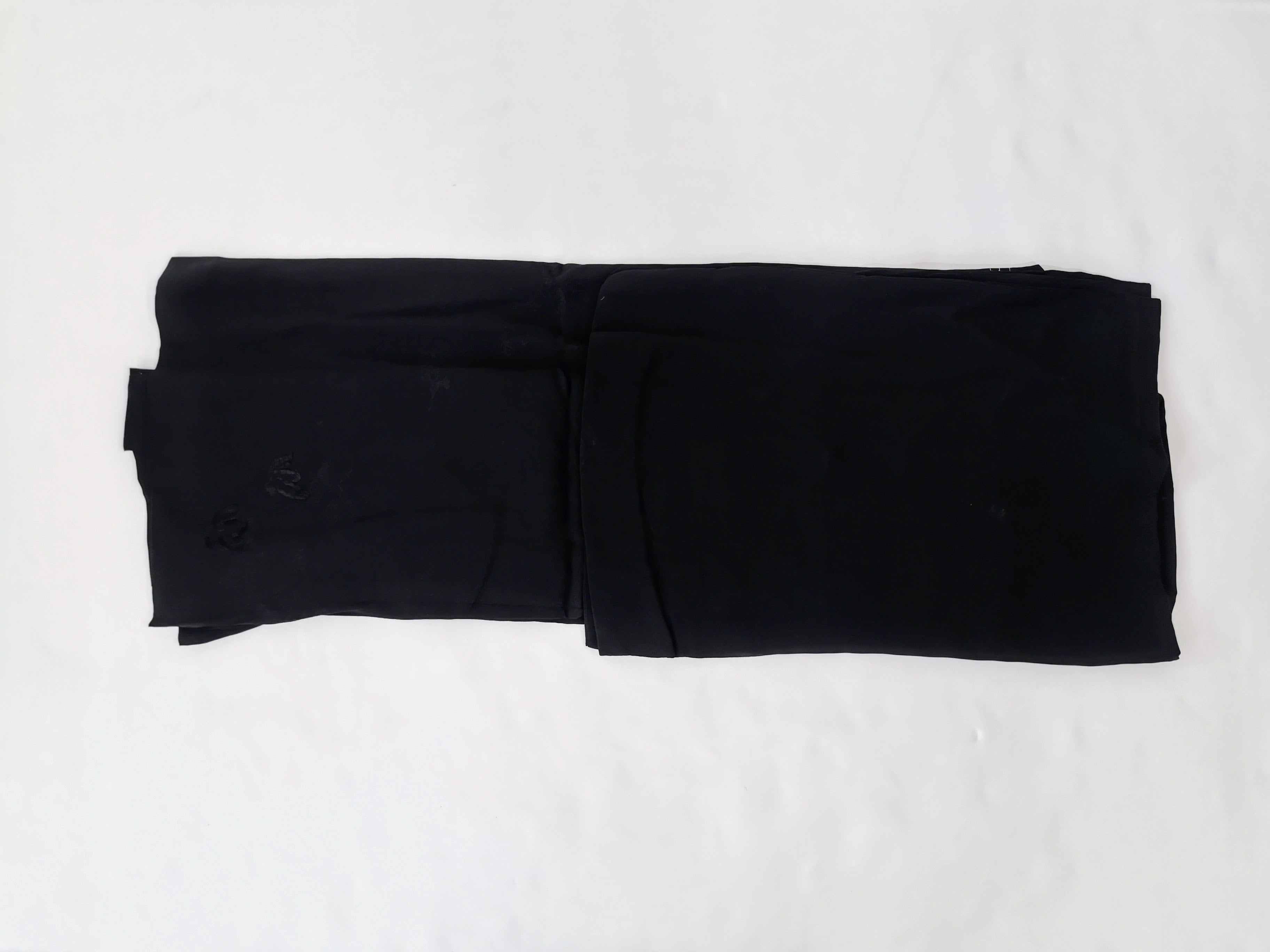 10 black haori jackets, sold as a set, recycled jackets ◆twh658