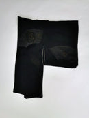 5 black haori jackets, sold as a set, recycled jackets ◆twh660