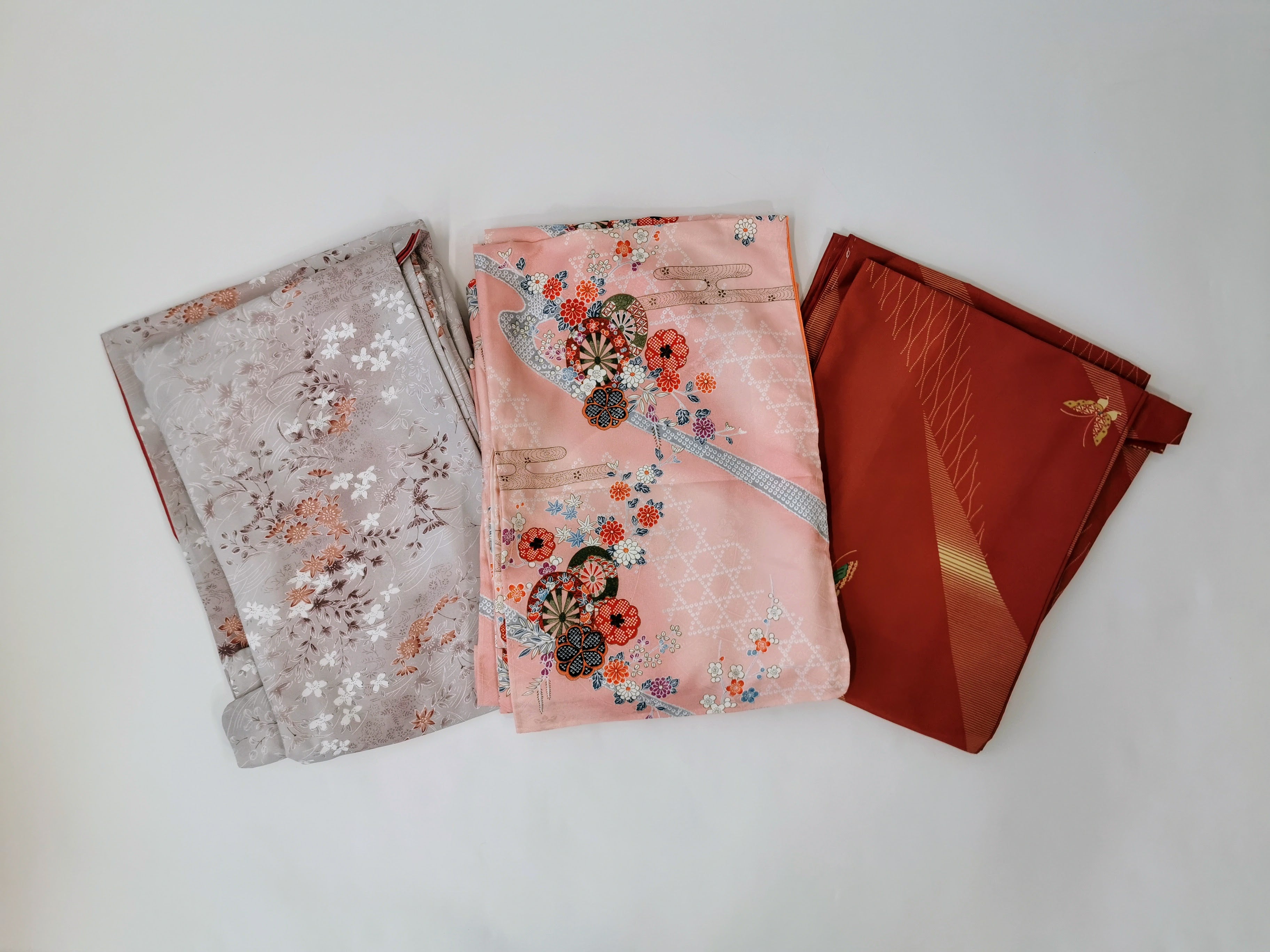 20-piece set of women's used kimonos♪◆twk661