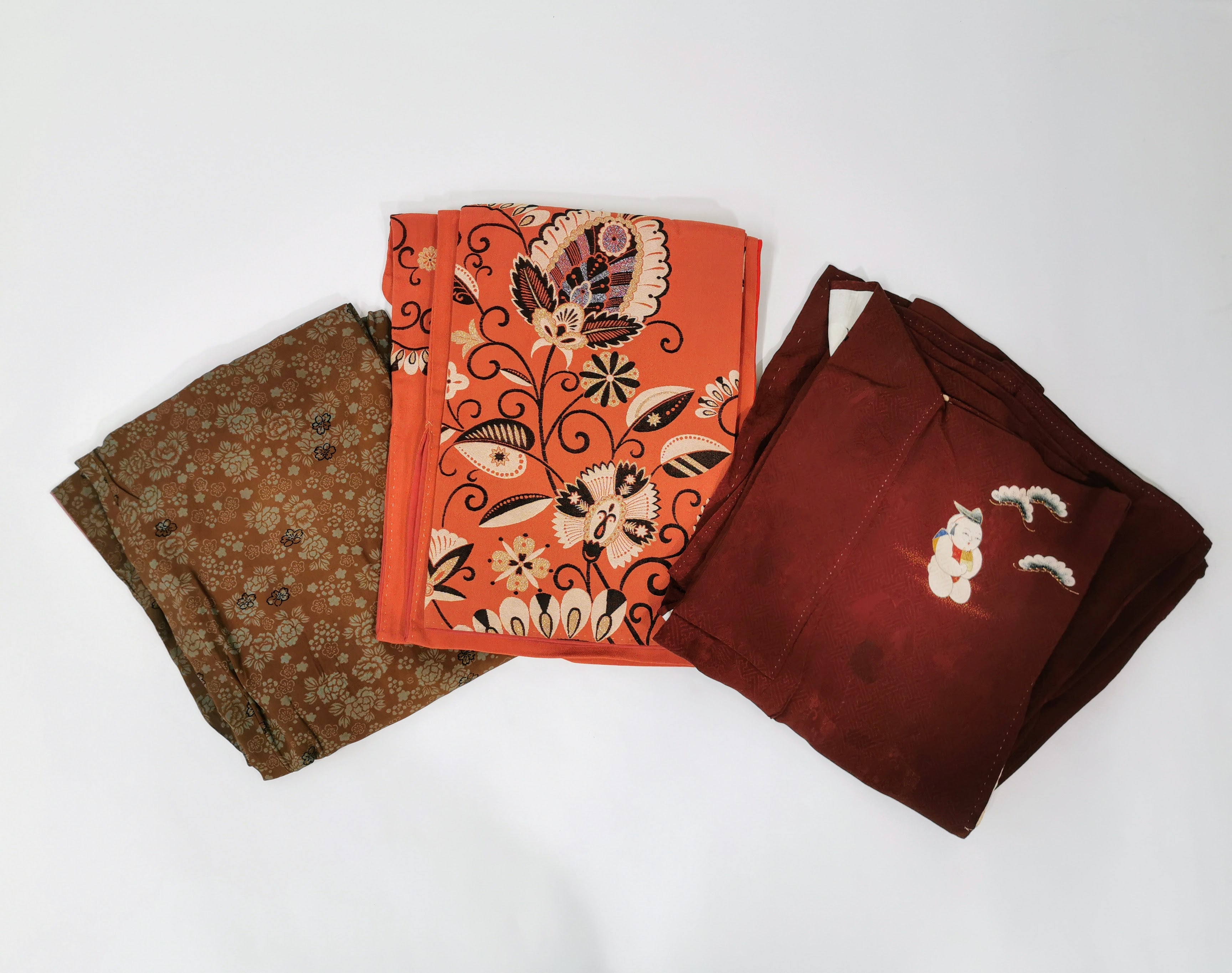 20-piece set of women's used kimonos♪◆twk662