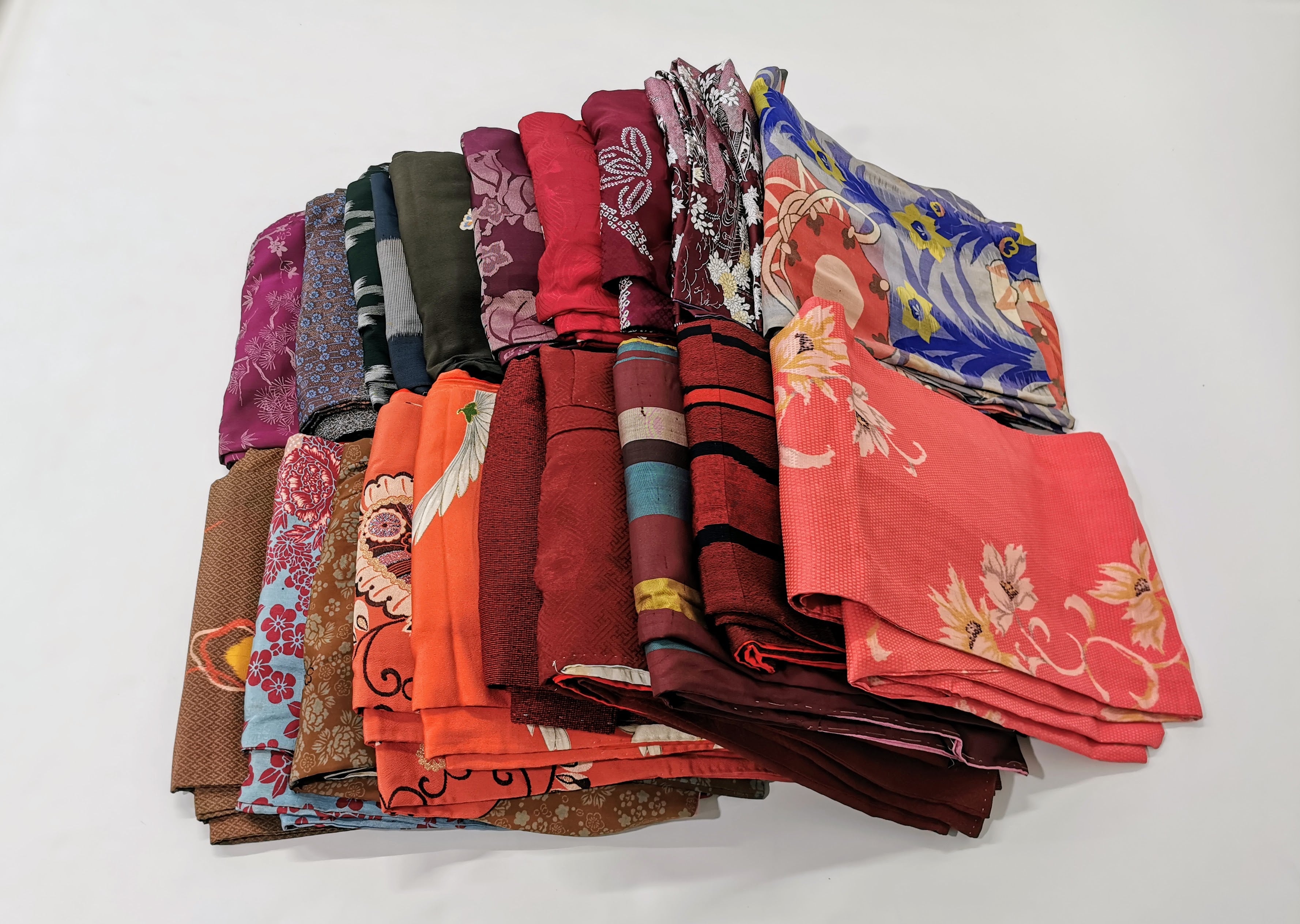 20-piece set of women's used kimonos♪◆twk662