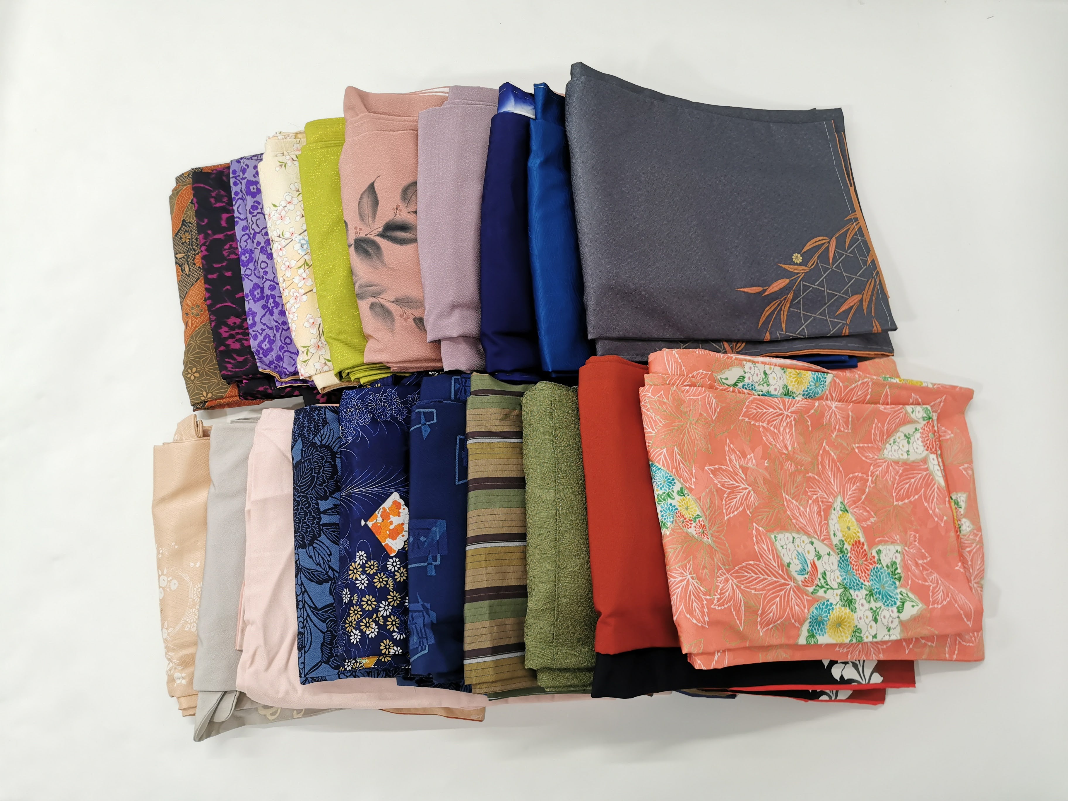 20-piece set of women's used kimonos ♪◆twk663