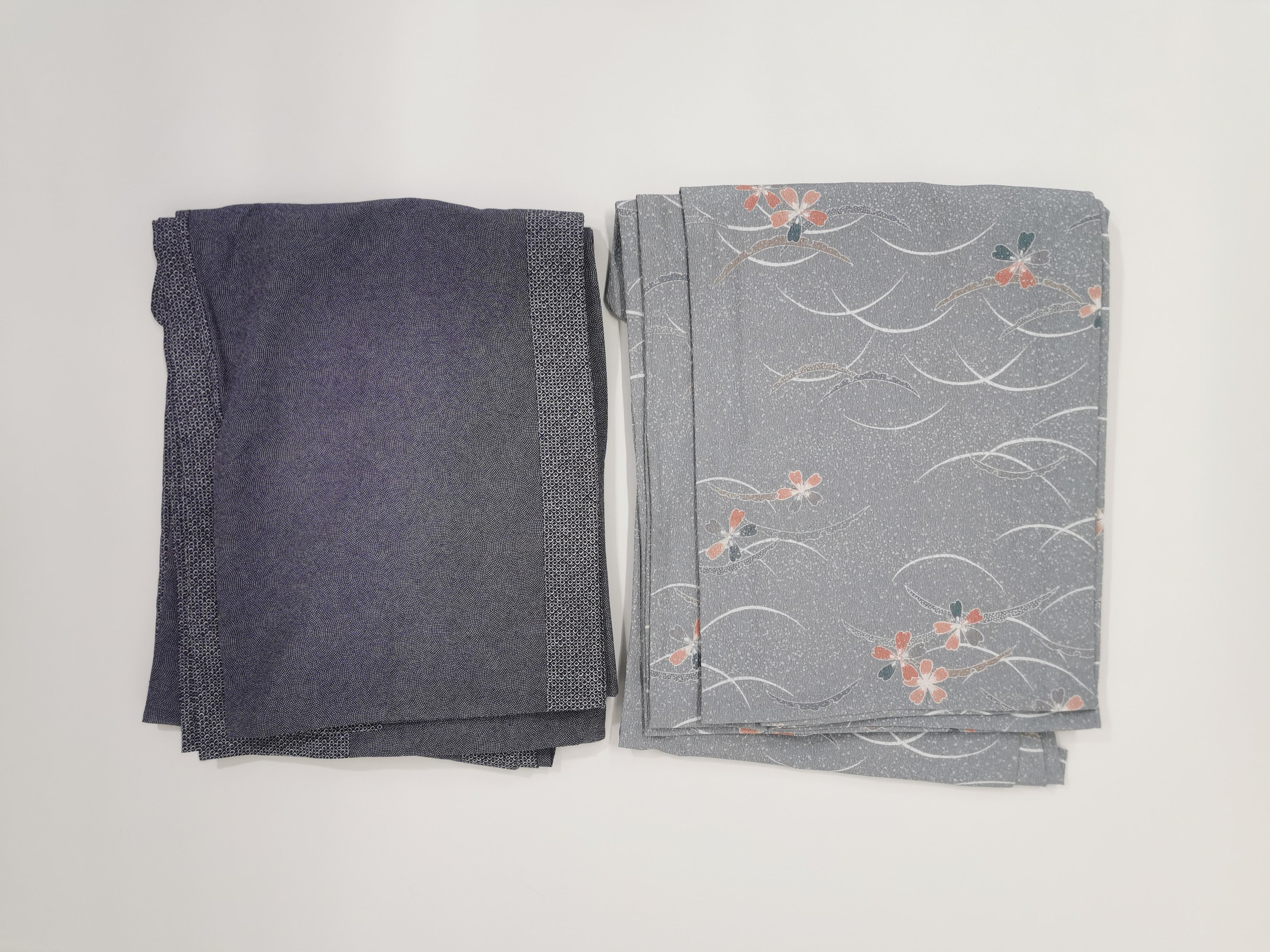 Bulk Sale of 5 Women's Used Kimonos with Floral Patterns♪◆twk339