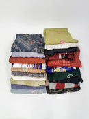 Bulk Sale of 5 Women's Used Kimonos with Floral Patterns♪◆twk339