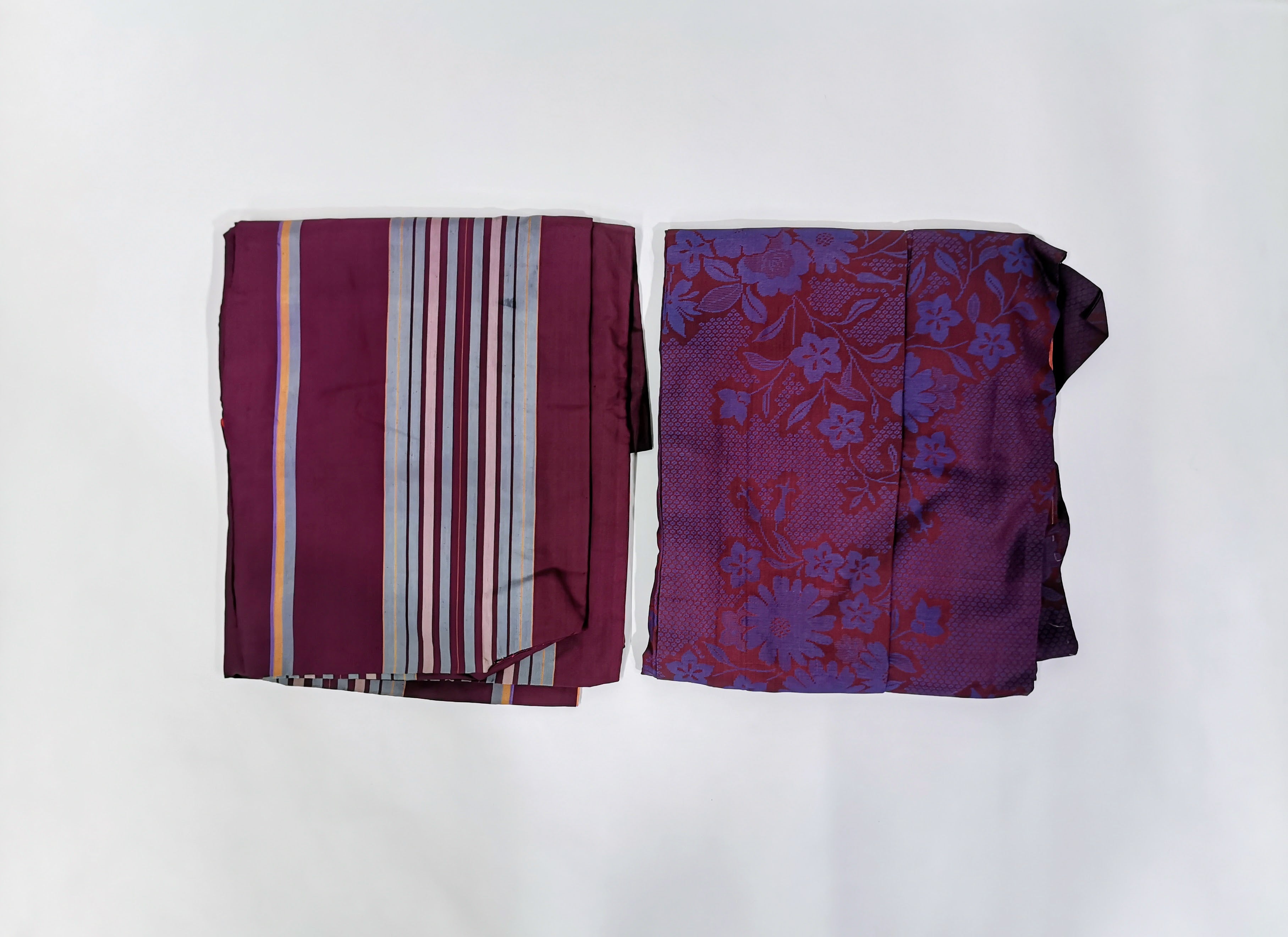 Bulk Sale of 5 Women's Used Kimonos with Floral Patterns♪◆twk339