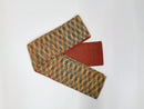 Half-width obi for kimono, komon, tsumugi, yukata reuse◆twoha677