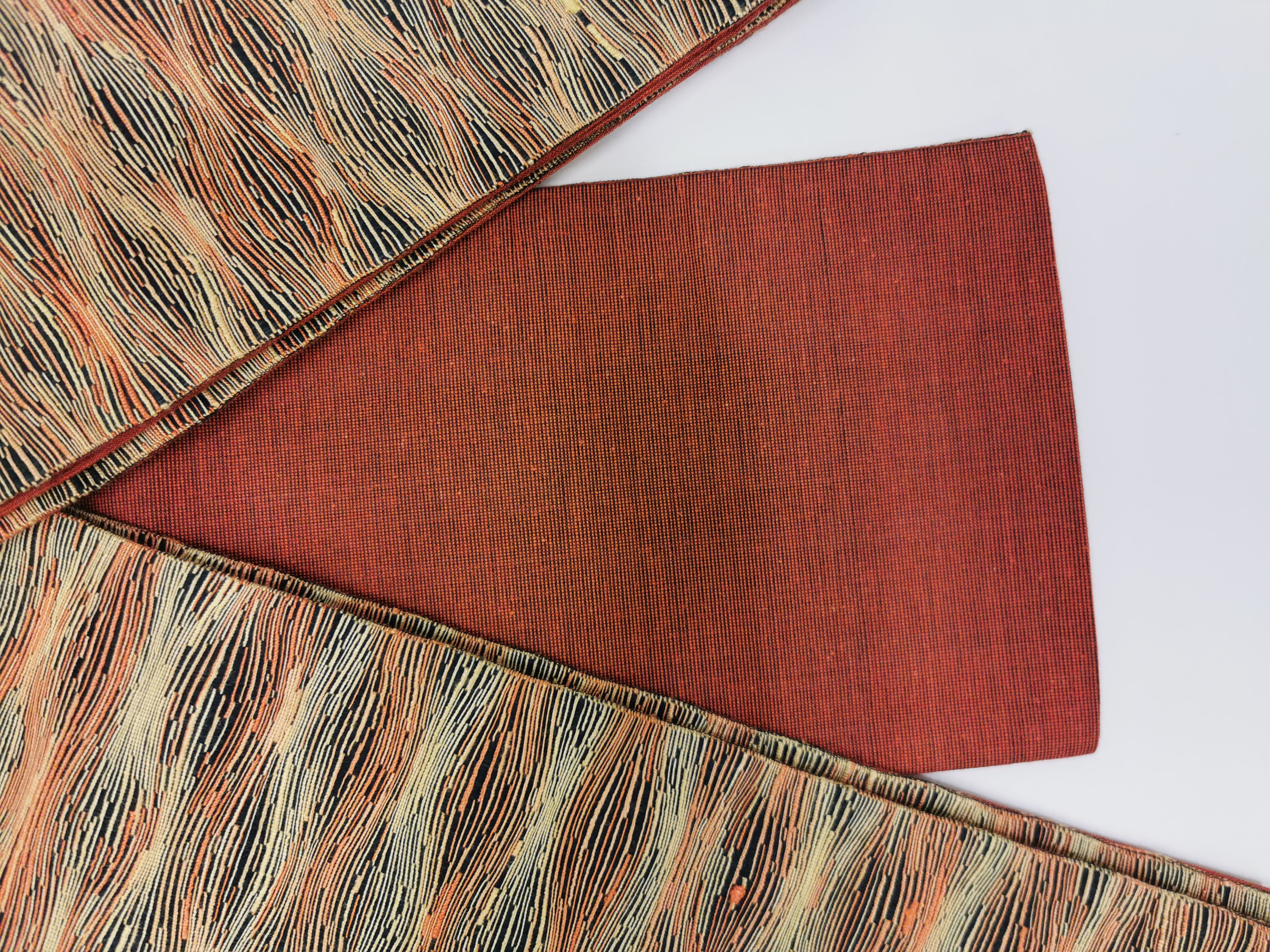 Half-width obi for kimono, komon, tsumugi, yukata reuse◆twoha677