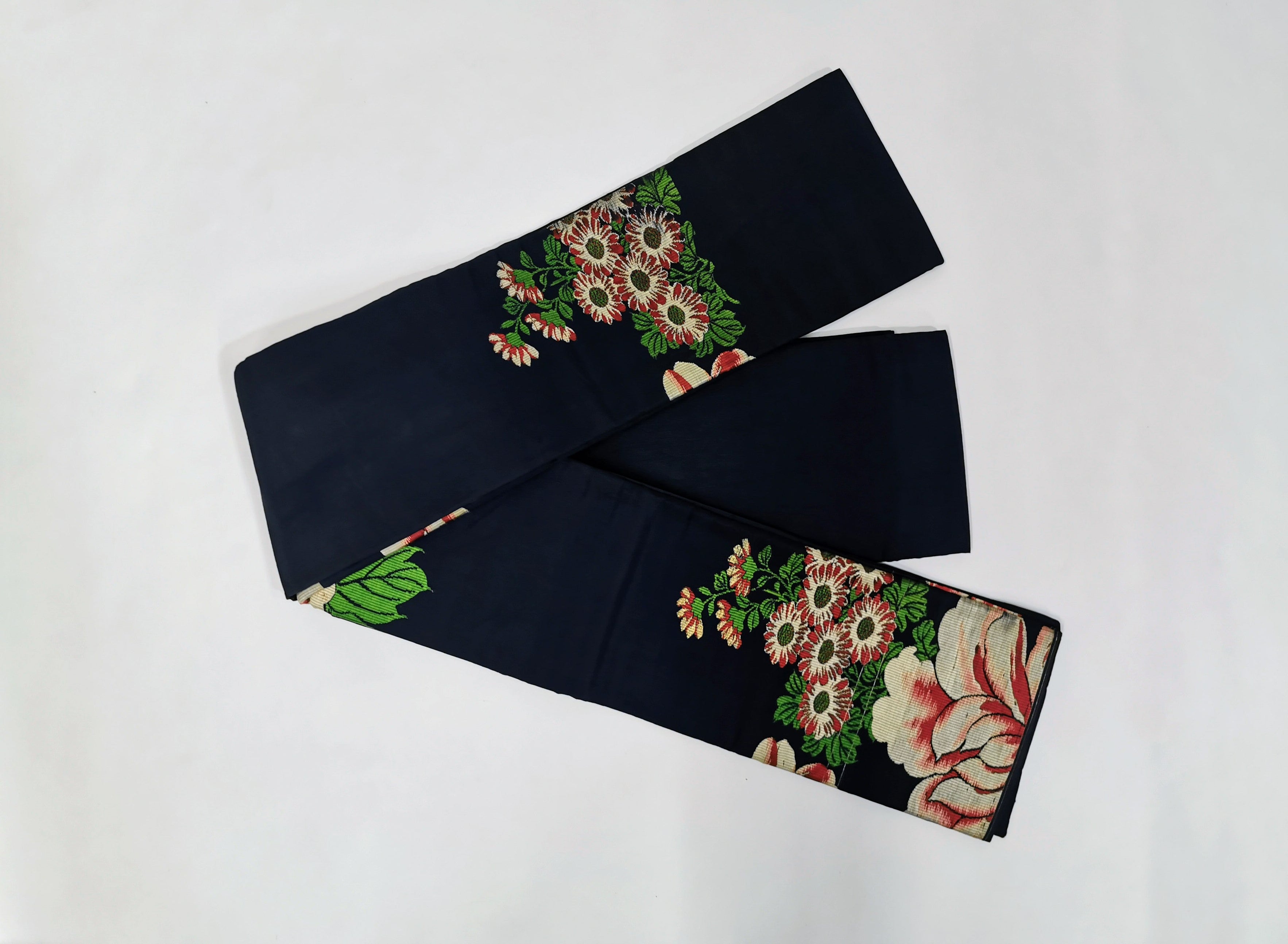 Half-width obi for kimono, komon, tsumugi, yukata reuse◆twoha679