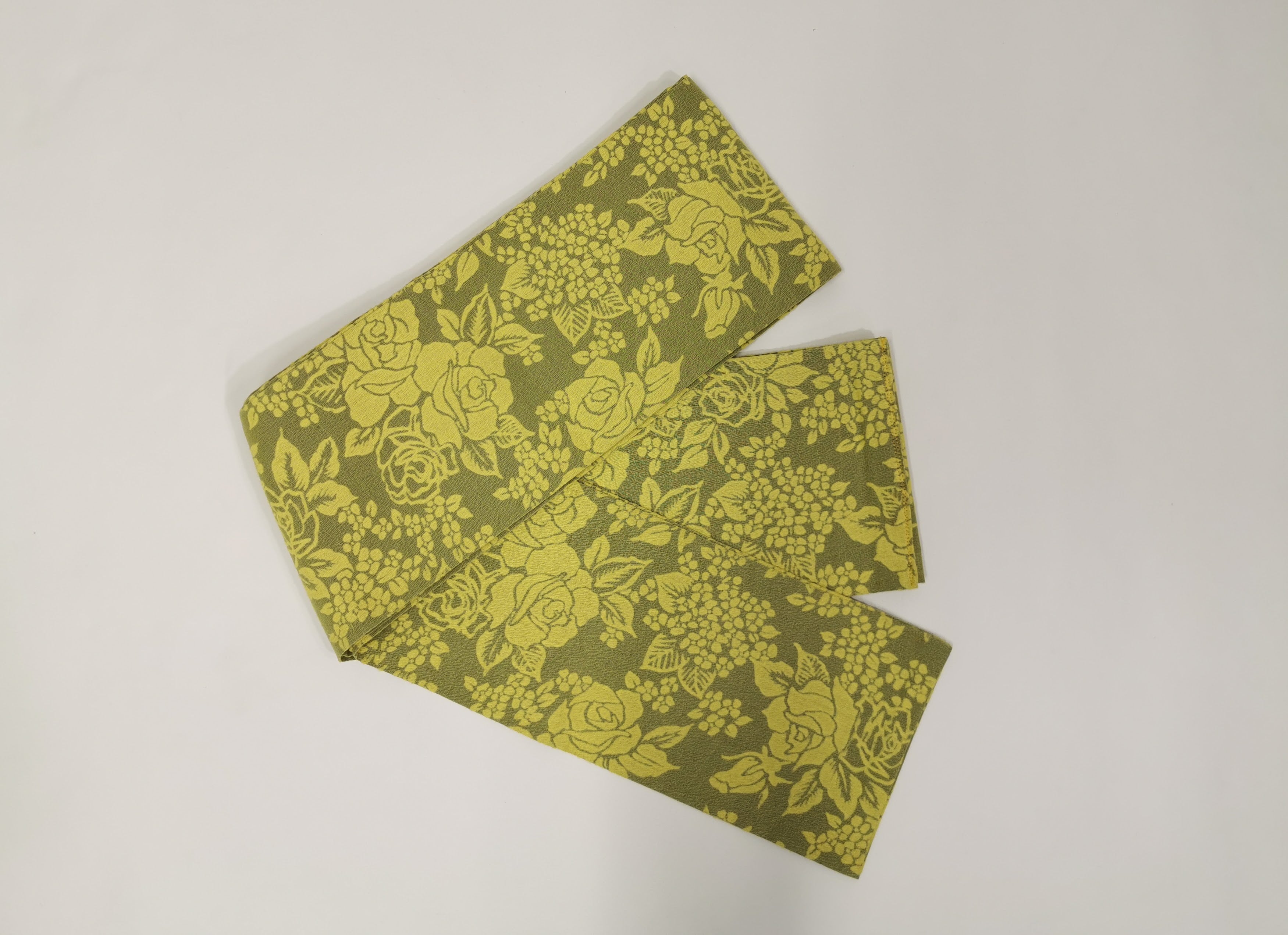 Half-width obi for kimono, komon, tsumugi, yukata reuse◆twoha681