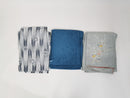 Women’s Kimono Bundle 10pcs – Blue Assorted｜女性用着物10枚セット 青系アソート◆twk711