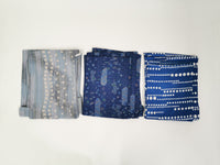Women’s Kimono Bundle 10pcs – Blue Assorted｜女性用着物10枚セット 青系アソート◆twk711