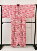 10pcs Women’s Washable Kimono Set – Pink Color Assortment / 女性用 洗える着物 10枚セット（ピンク系）◆twk712