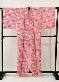 10pcs Women’s Washable Kimono Set – Pink Color Assortment / 女性用 洗える着物 10枚セット（ピンク系）◆twk712