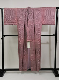 Washable Pink Kimono Bundle 5pcs – 洗える女性着物 ピンク系5枚セット◆twk713