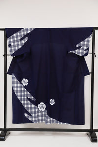 浴衣 夏 和服 バスローブ リユース ◆tmy469