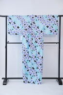 浴衣 新品 フリーサイズ 夏 和服 バスローブ ◆twy510