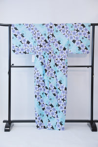 浴衣 新品 フリーサイズ 夏 和服 バスローブ ◆twy510