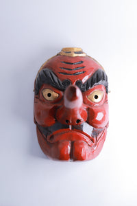 天狗 お面 魔除け 縁起物 伝統 壁掛け インテリア◆tko508