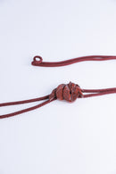 Loop Tie Dragon Necklace Reuse◆tk531