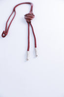 Loop Tie Dragon Necklace Reuse◆tk531