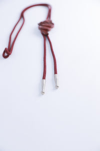 Loop Tie Dragon Necklace Reuse◆tk531