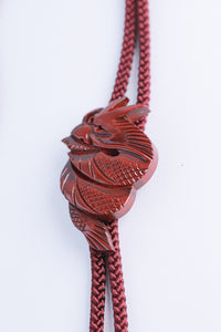 Loop Tie Dragon Necklace Reuse◆tk531
