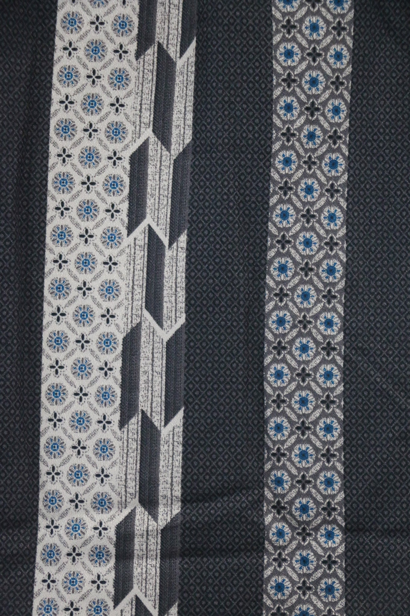 Traditional Japanese Hanten Jacket | 綿入れはんてん（男女兼用・グレー系）軽くて暖かい部屋着◆th683