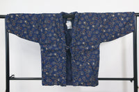和柄 半纏 / Japanese Cotton Hanten Jacket◆th685