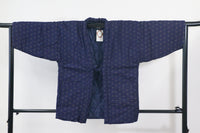 和柄 半纏 / Japanese Cotton Hanten Jacket◆th686