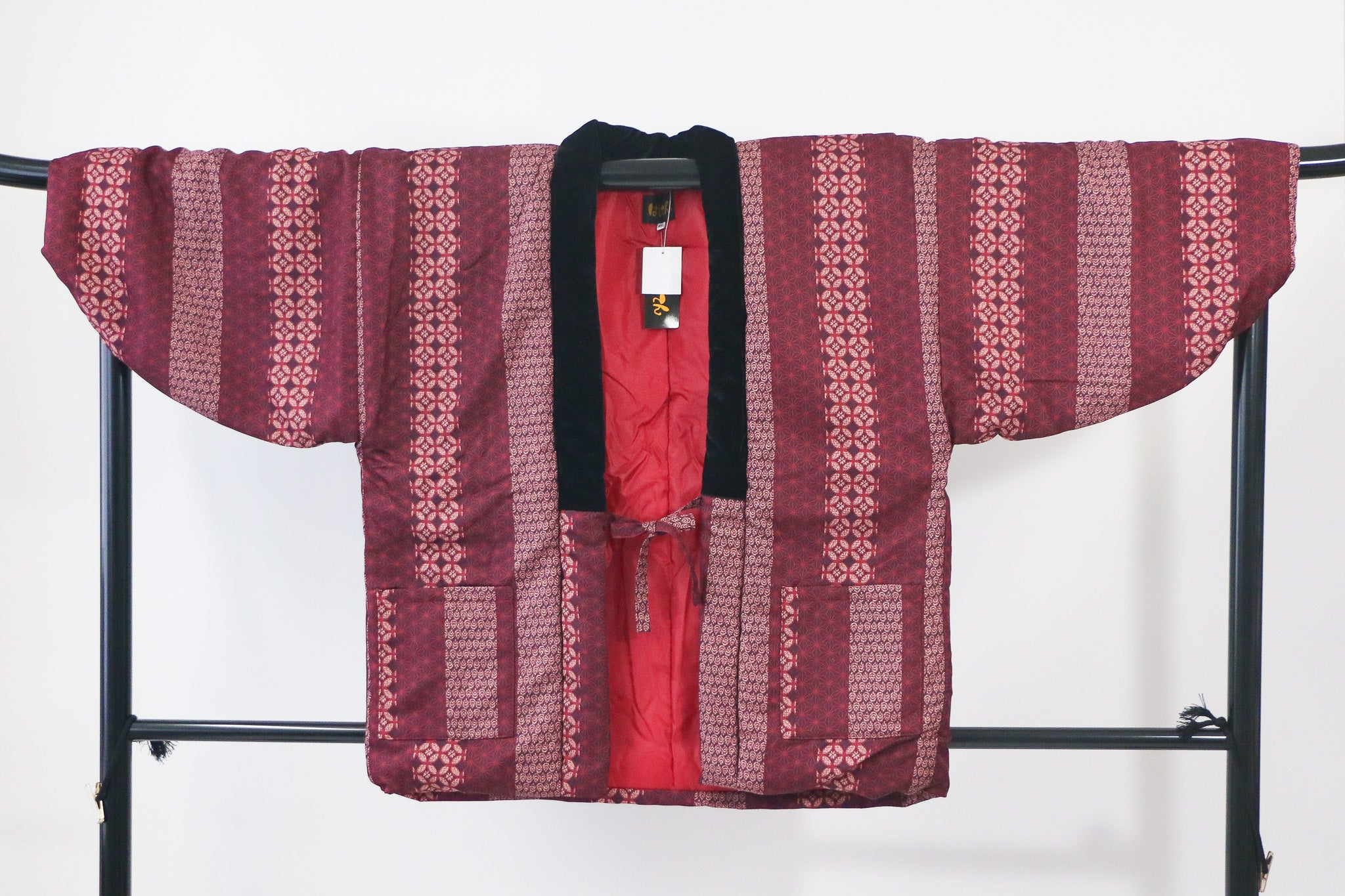 男女兼用 あったか半纏 / Unisex Padded Hanten M–L◆th688