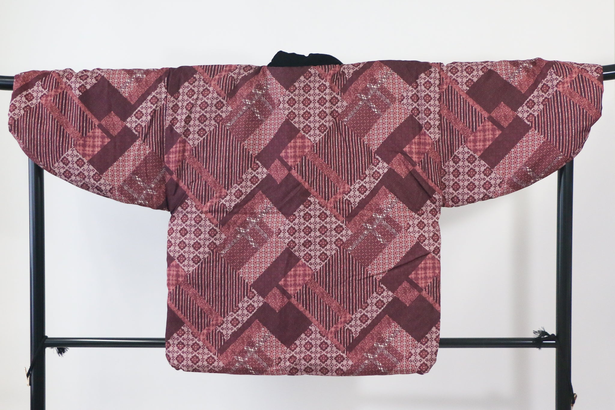 冬用 和柄半纏 / Warm Padded Hanten Jacket◆th689