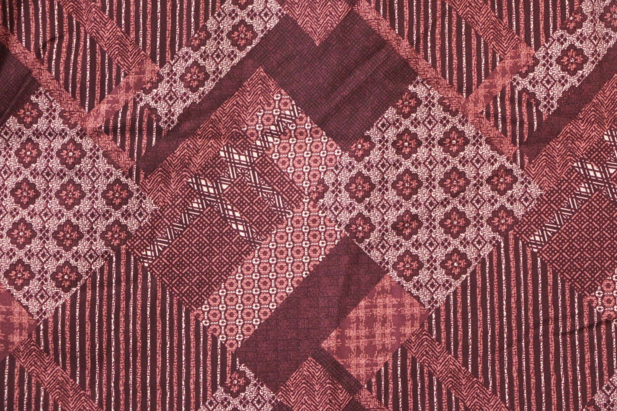 冬用 和柄半纏 / Warm Padded Hanten Jacket◆th689