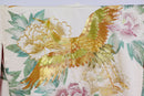 Bridal Uchikake – Gold Cranes & Peony Pattern / 白打掛 金鶴×牡丹  Traditional Japanese Wedding Kimono / 花嫁衣裳 打掛◆twu717