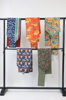 Vintage Nagoya Obi 5本セット – Bold Floral & Retro Japanese 帯 Collection◆ton721