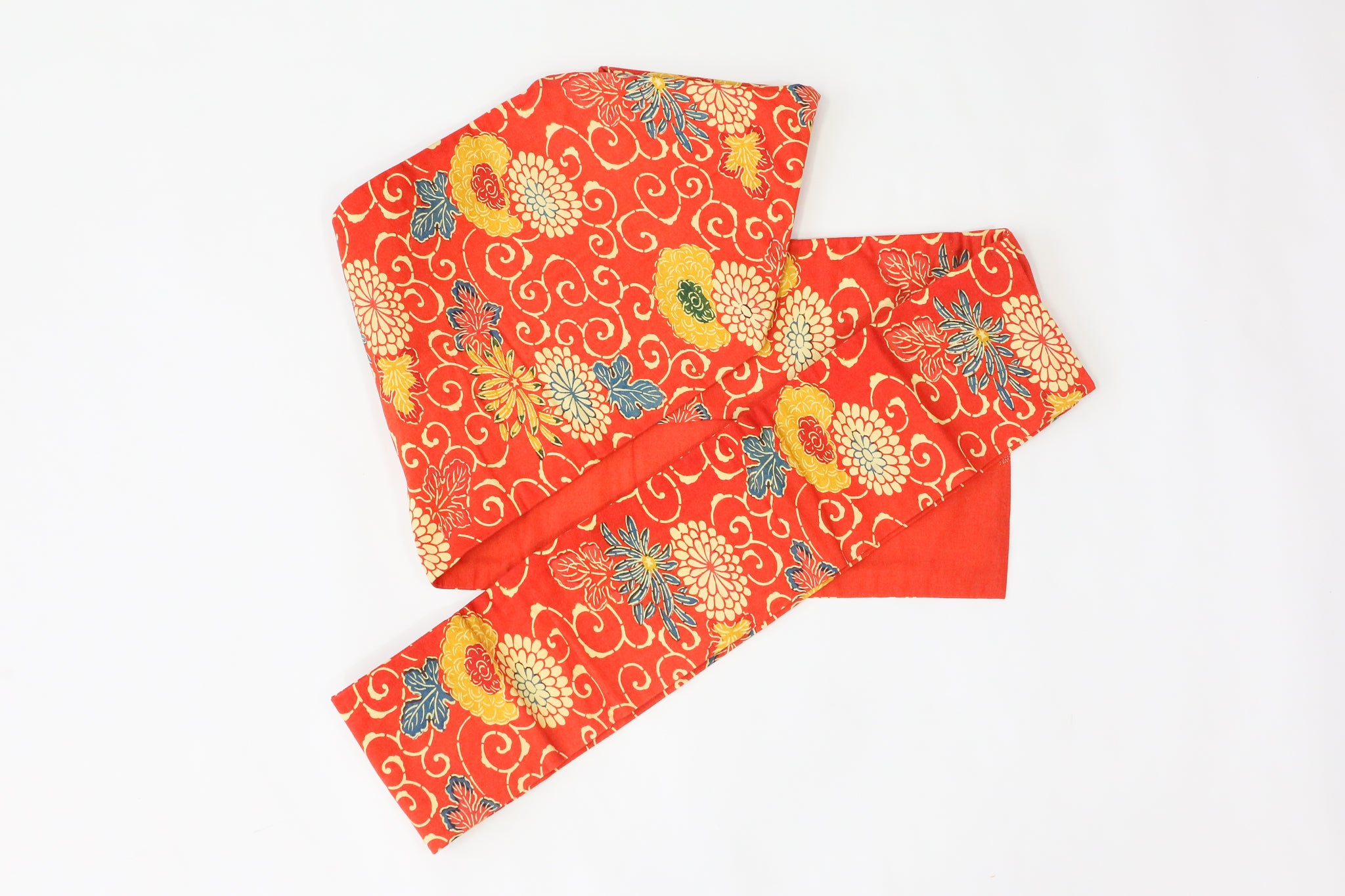 Vintage Nagoya Obi 5本セット – Bold Floral & Retro Japanese 帯 Collection◆ton721