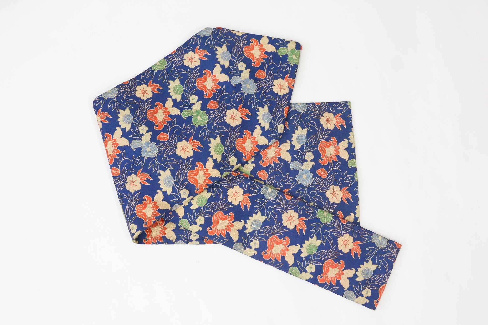 Vintage Nagoya Obi 5本セット – Bold Floral & Retro Japanese 帯 Collection◆ton721