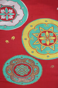 Vintage Nagoya Obi Belt Set / アンティーク名古屋帯 5本セット（色鮮やか・個性柄）◆ton727