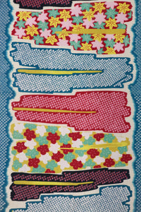 Vintage Nagoya Obi Belt Set / アンティーク名古屋帯 5本セット（色鮮やか・個性柄）◆ton727