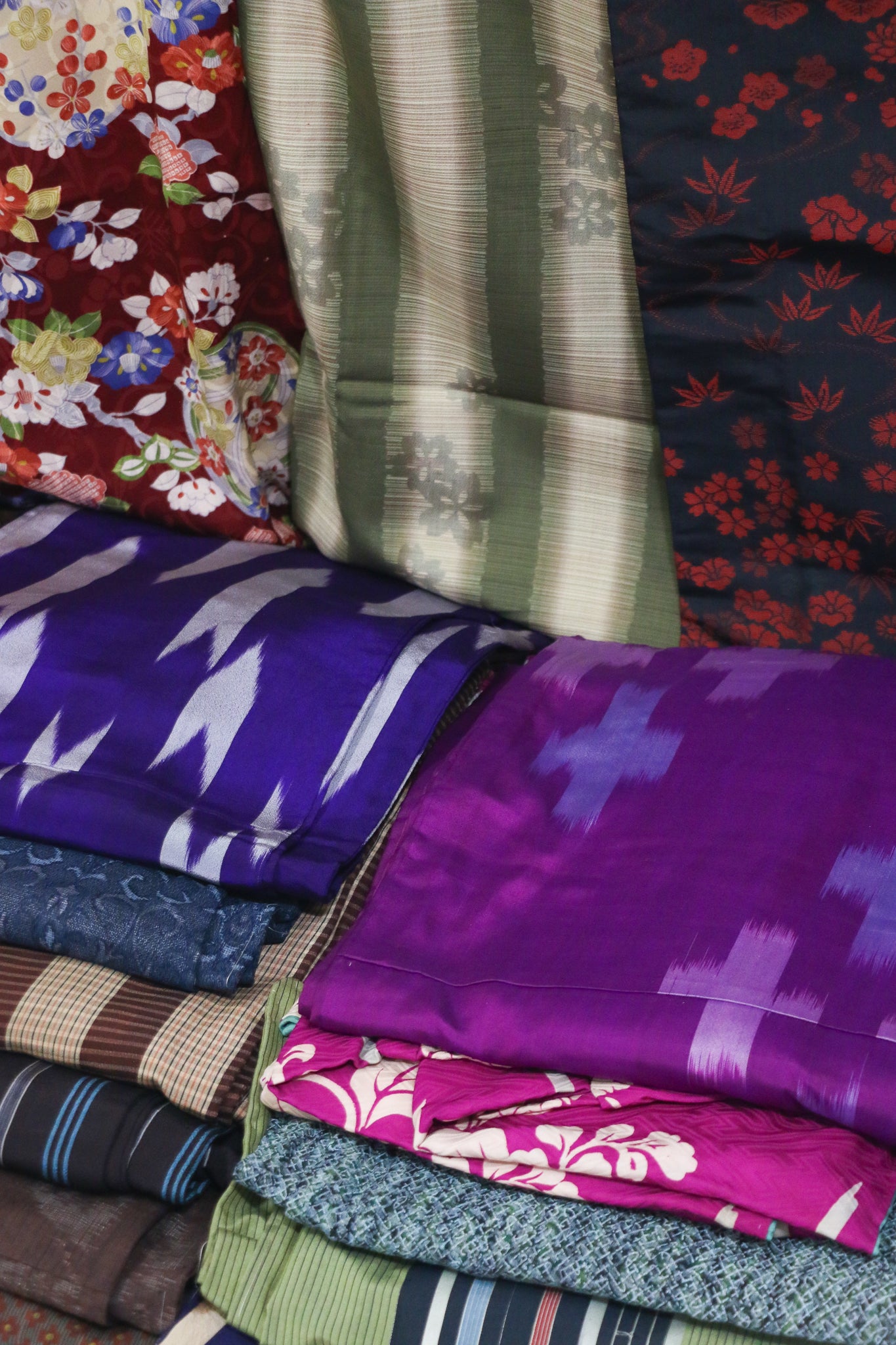 Antique Kimono 20-Piece Bulk Set / アンティーク着物20点まとめ売り◆twk729