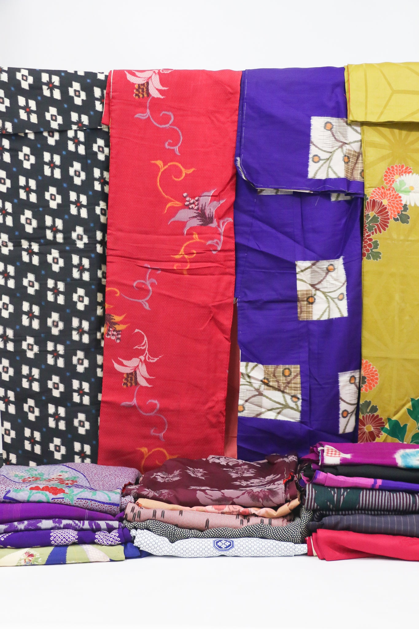 Antique Kimono Bundle – 20 Pieces / アンティーク着物20点セット（まとめ売り）◆twk731