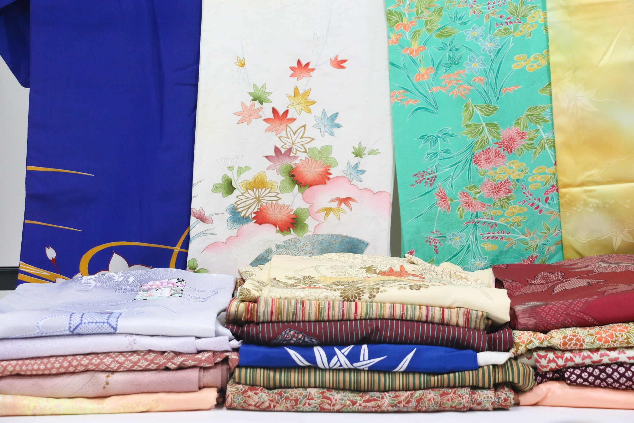 20 Women’s Kimono Bundle – Beautiful Vintage Patterns / 女性着物20点セット◆twk732