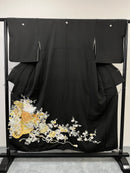 ◇KWT003 黒留袖 kurotome  formal 古着 和服