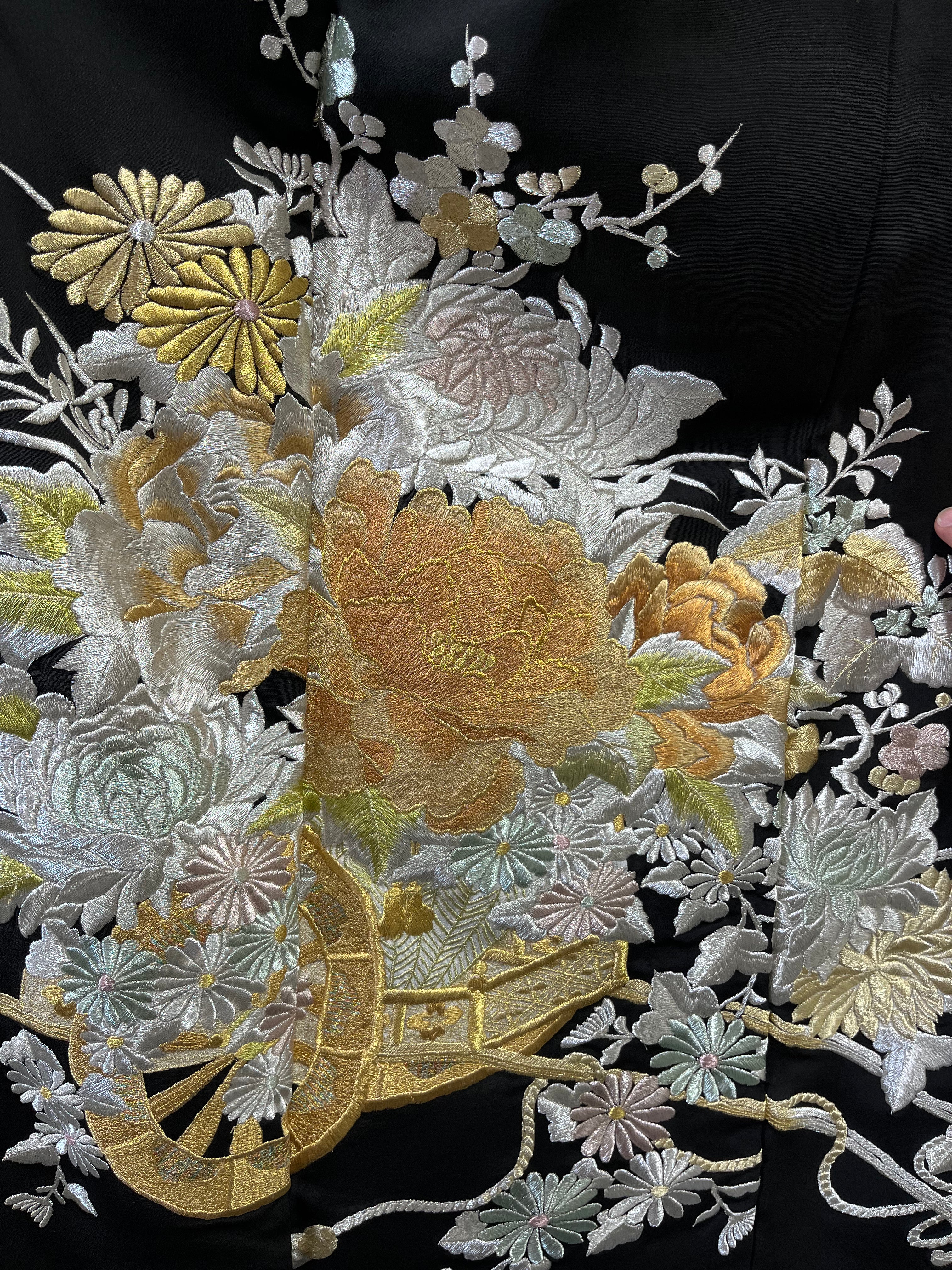 ◇KWT003 黒留袖 kurotome  formal 古着 和服